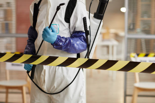 Professional Trauma Scene Cleanup technician working in Chandler, IN